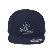 Load image into Gallery viewer, Unisex Flat Bill Hat Michael Ameer Signature
